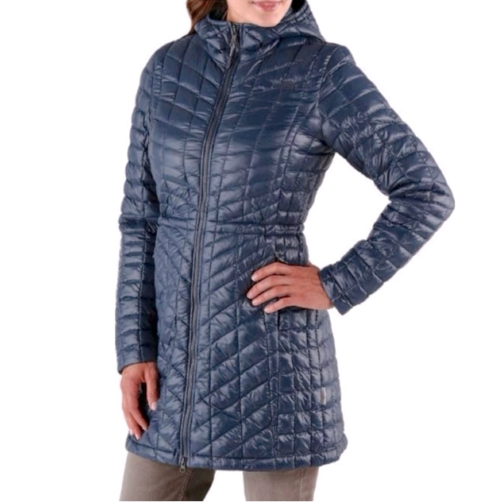 The North Face Thermoball Hooded Parka Jacket Coat - Urban Navy - Small